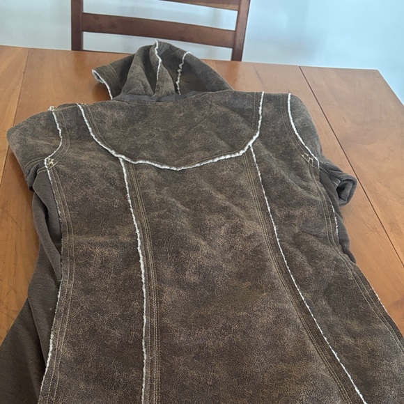 Kuhl Brown and Cream Hooded Jacket - Picture 5 of 5